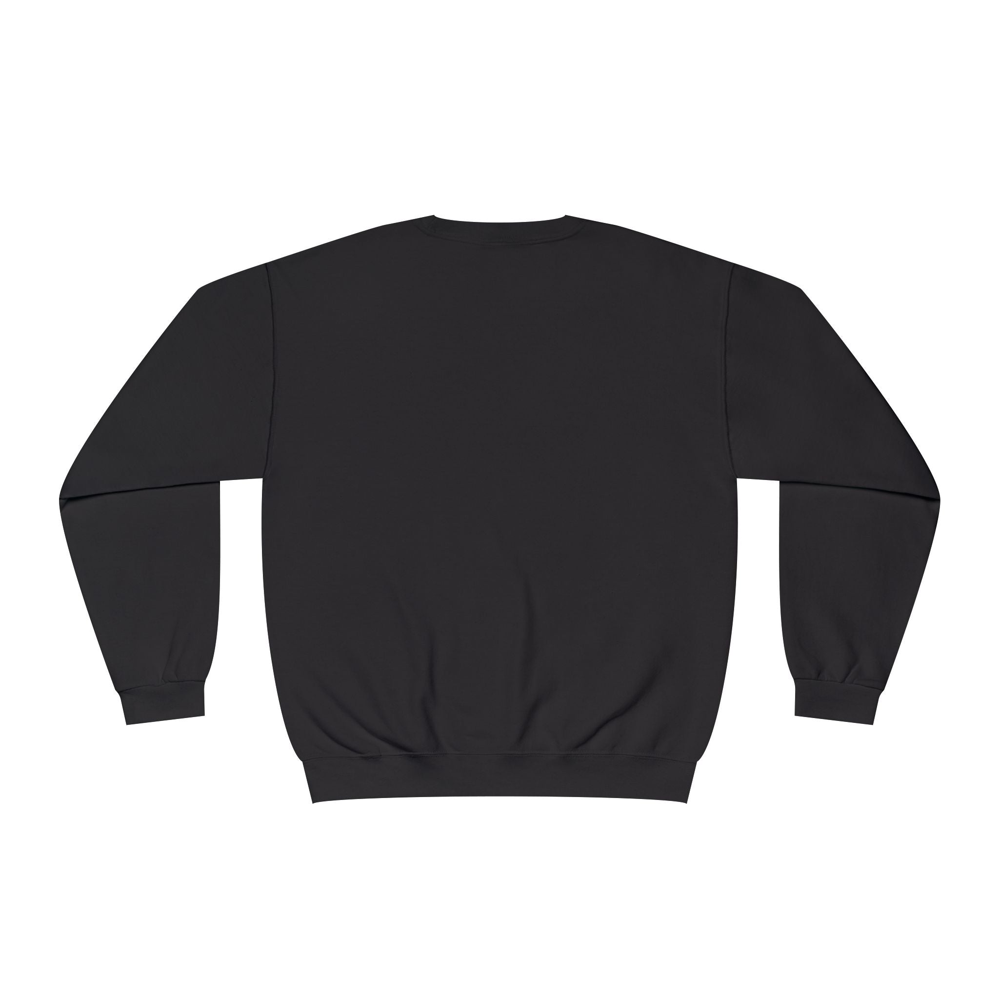 Classic White Crewneck Sweatshirt — Unisex Pullover