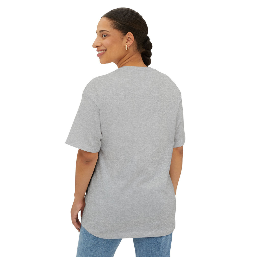 Oversized Boxy Tee — Minimal White Crewneck T-Shirt