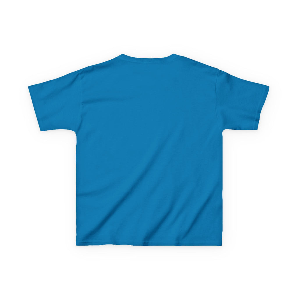 Kids T-Shirt — Plain White Heavy Cotton Tee for Boys & Girls