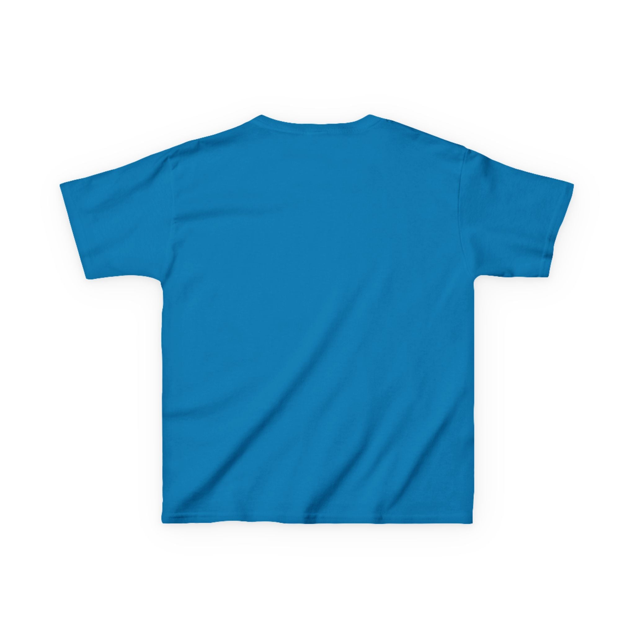 Kids T-Shirt — Plain White Heavy Cotton Tee for Boys & Girls