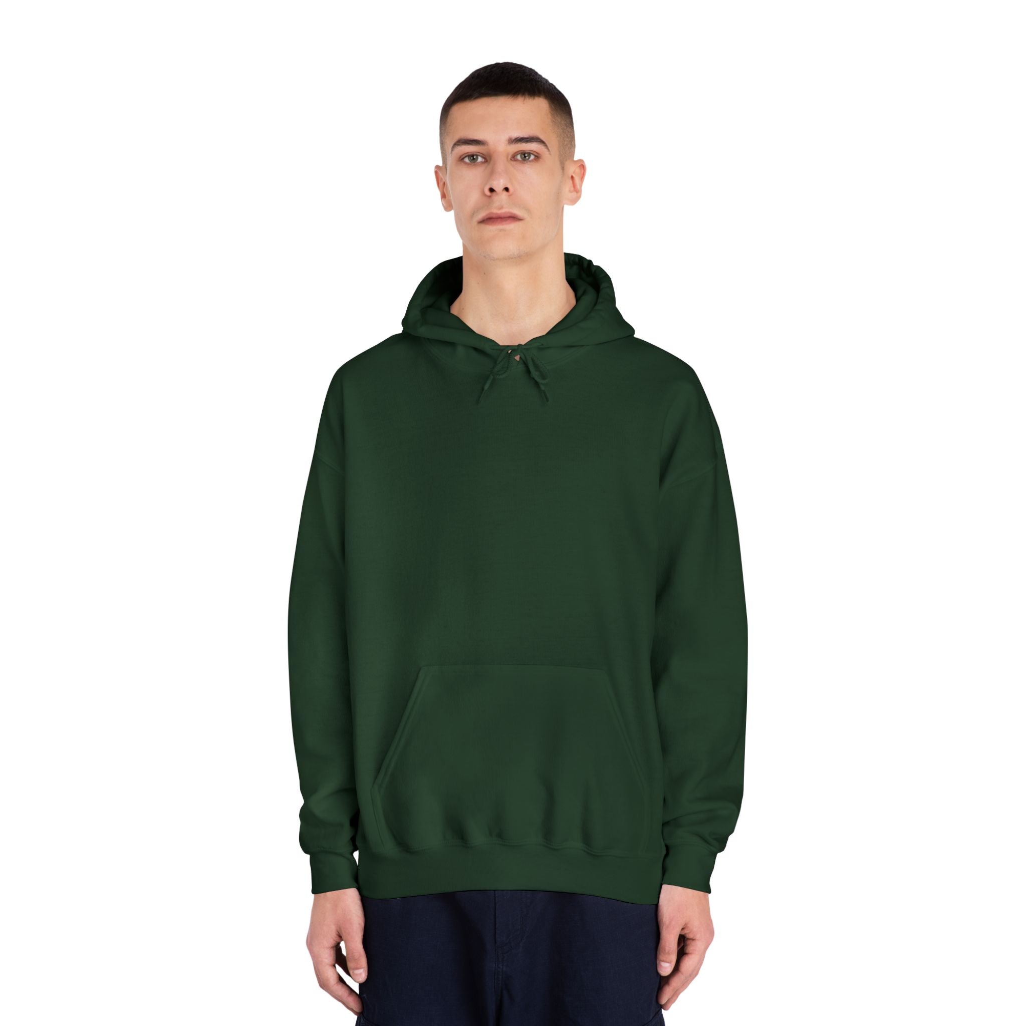 Blank White Hooded Sweatshirt