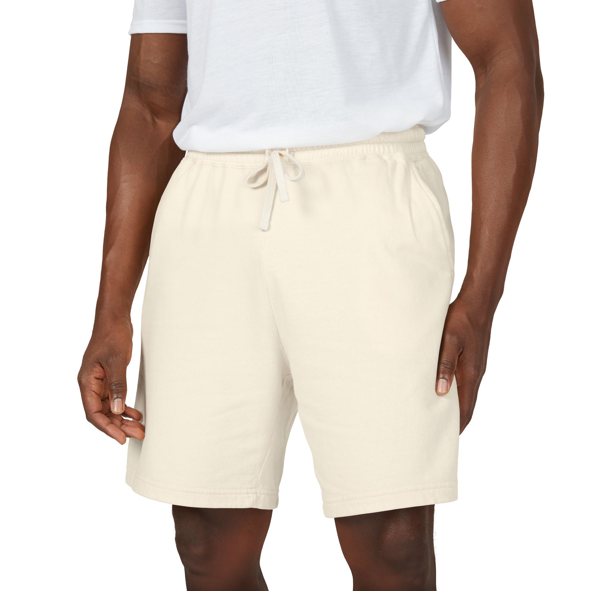 Unisex Garment-Dyed Lightweight Fleece Sweat Shorts