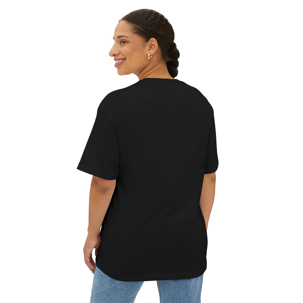 Oversized Boxy Tee — Minimal White Crewneck T-Shirt