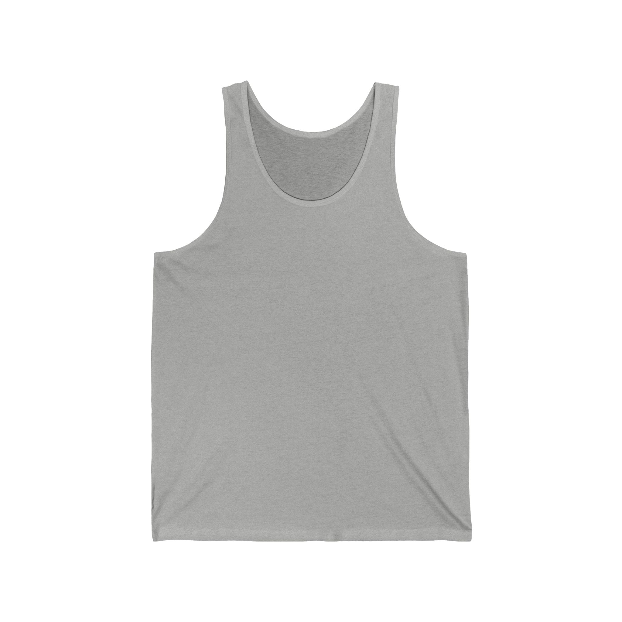 Classic White Tank Top — Lightweight Unisex Jersey Tank