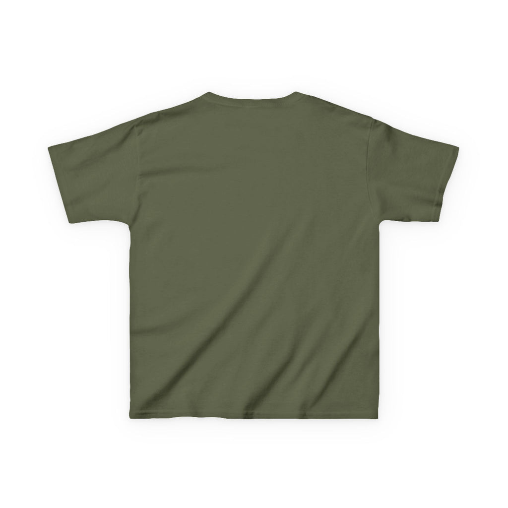 Kids T-Shirt — Plain White Heavy Cotton Tee for Boys & Girls