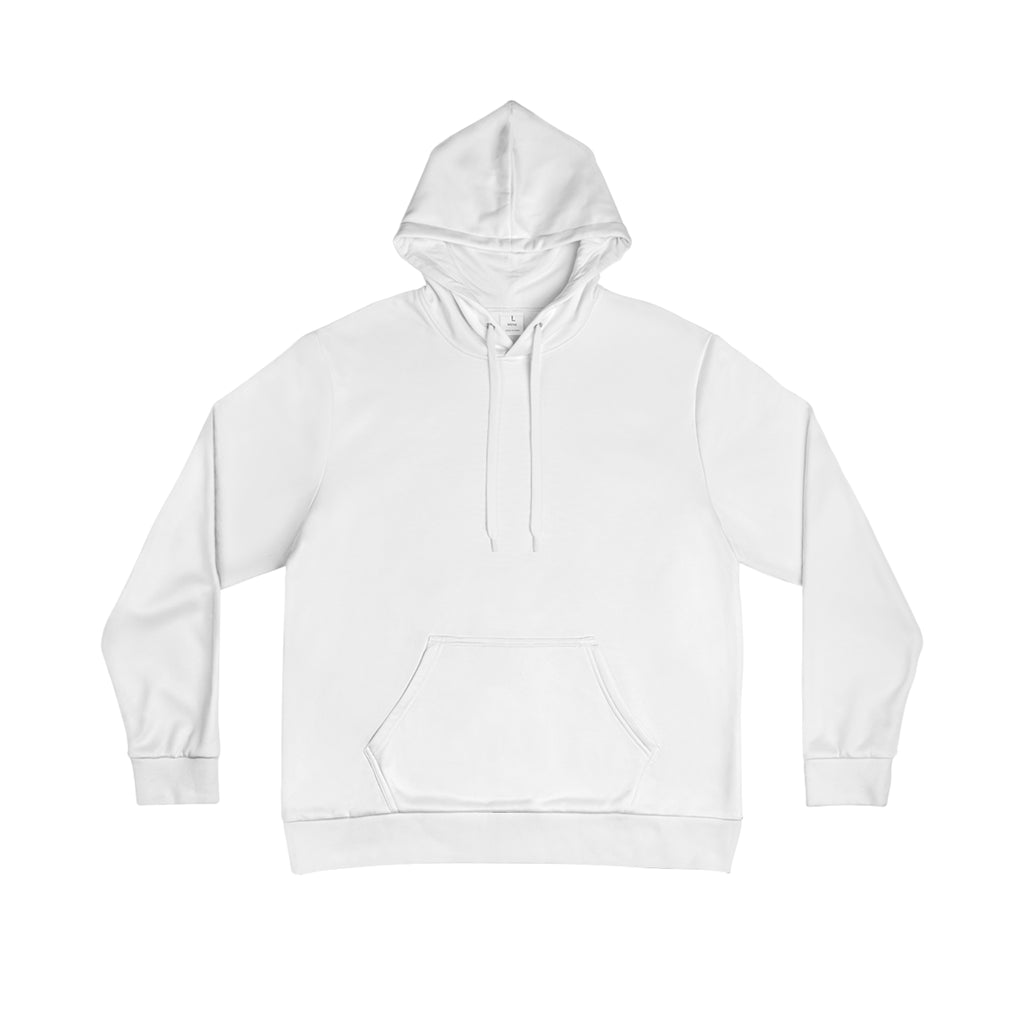 Men's Hoodie - Classic White Pullover Hooded Sweatshirt