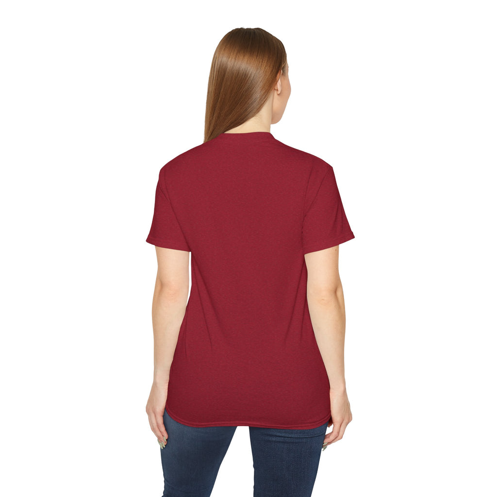 Classic White Cotton Tee - Plain Crewneck Shirt