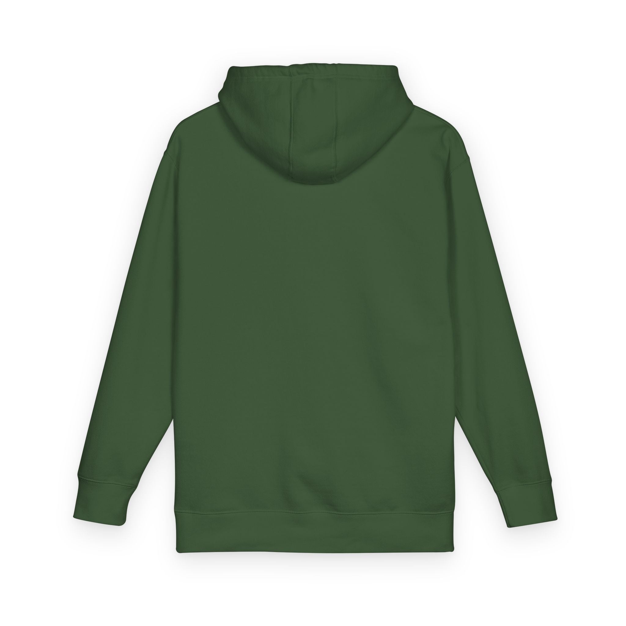 White Fleece Hoodie – Minimal Classic Pullover Hooded Sweatshirt