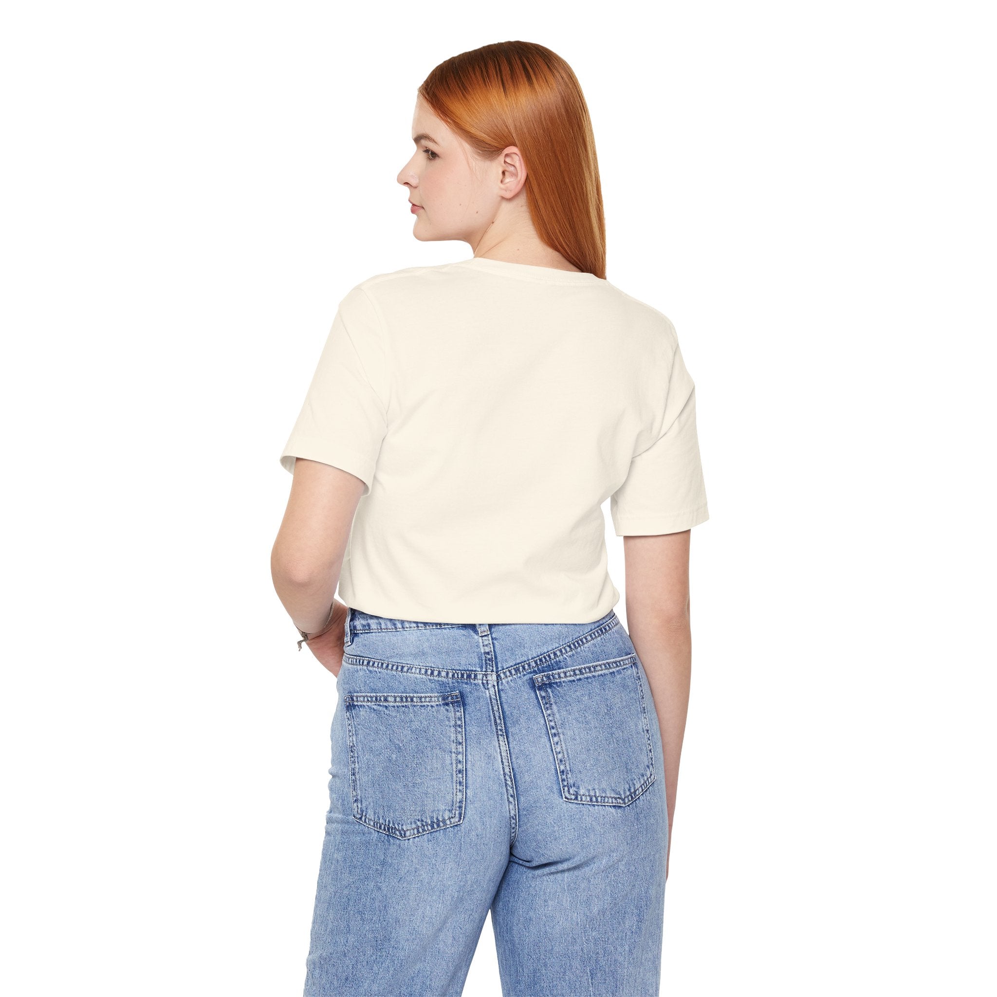 Classic White Tee — Unisex Jersey Short Sleeve T-Shirt