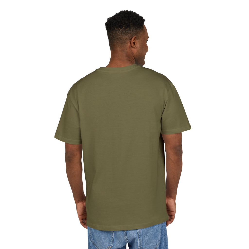 Oversized White Tee — Minimal Blank Heavy Cotton Oversize Shirt