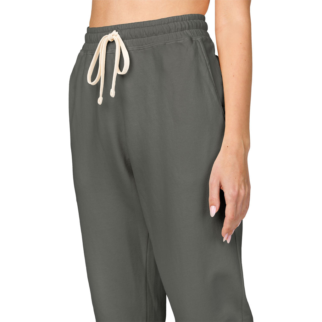 Unisex Garment-Dyed Fleece Sweatpants