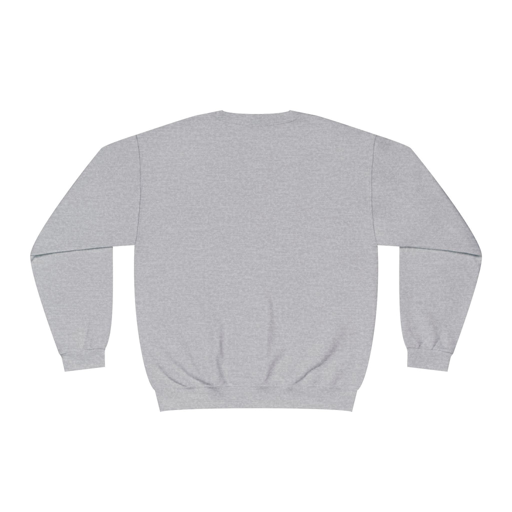 Classic White Crewneck Sweatshirt — Unisex Pullover