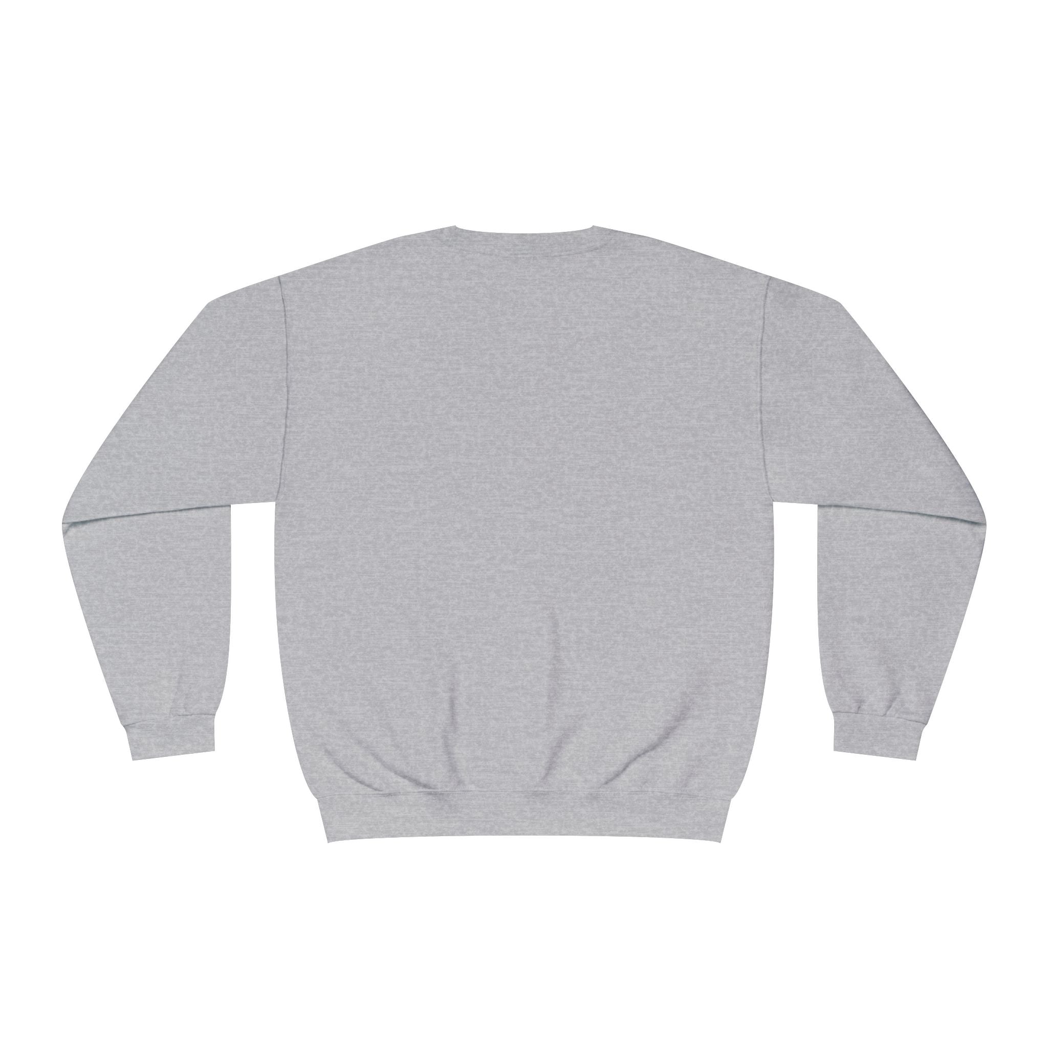Classic White Crewneck Sweatshirt — Unisex Pullover
