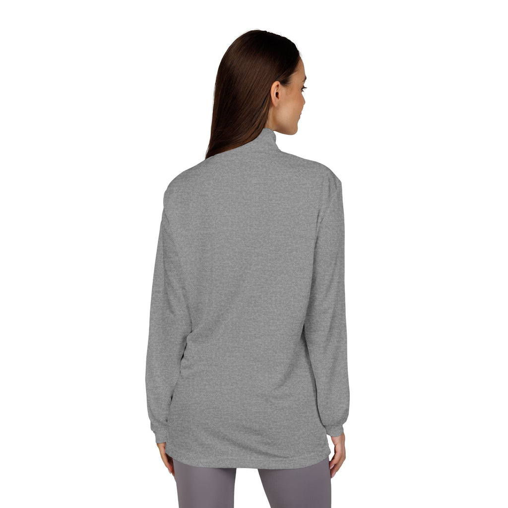 Adidas Quarter-Zip Pullover – Embroidered Performance Top