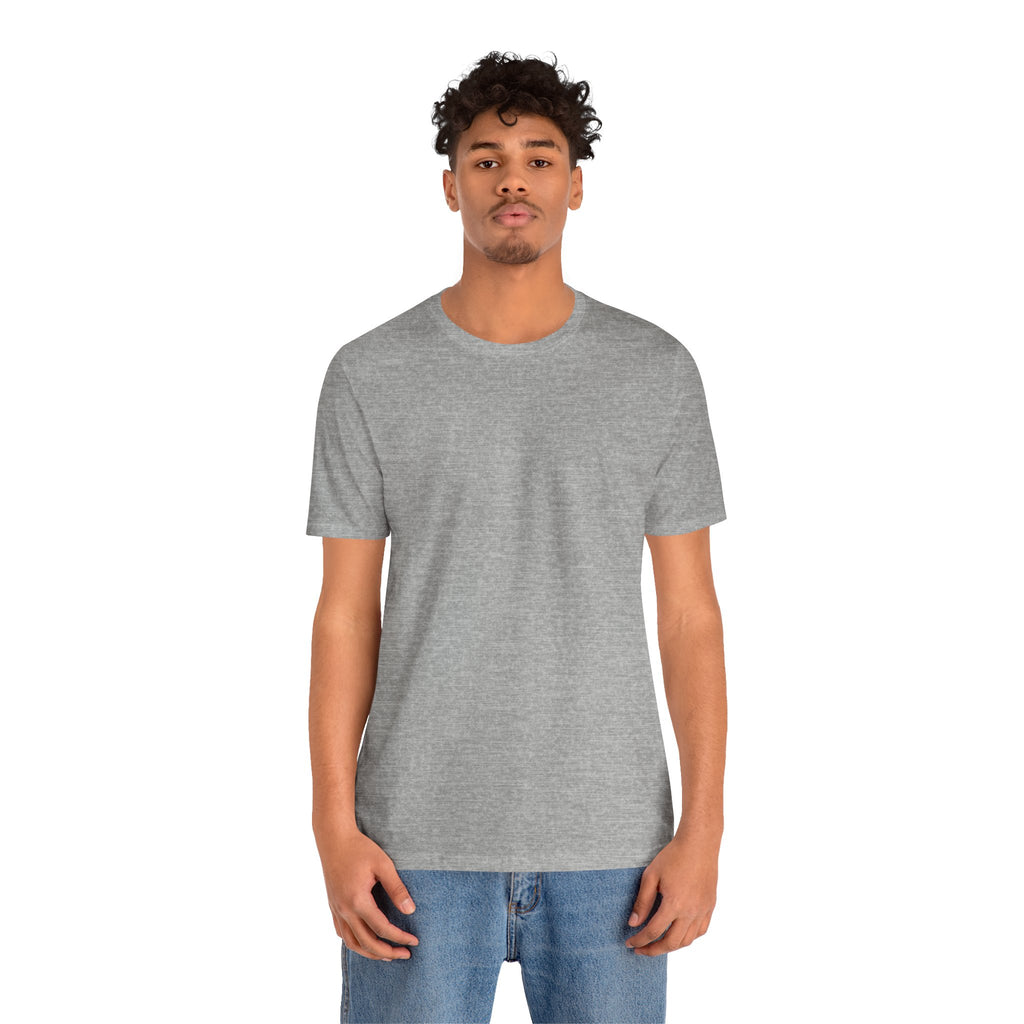 White Short Sleeve Tee — Minimal Classic Crewneck T-Shirt