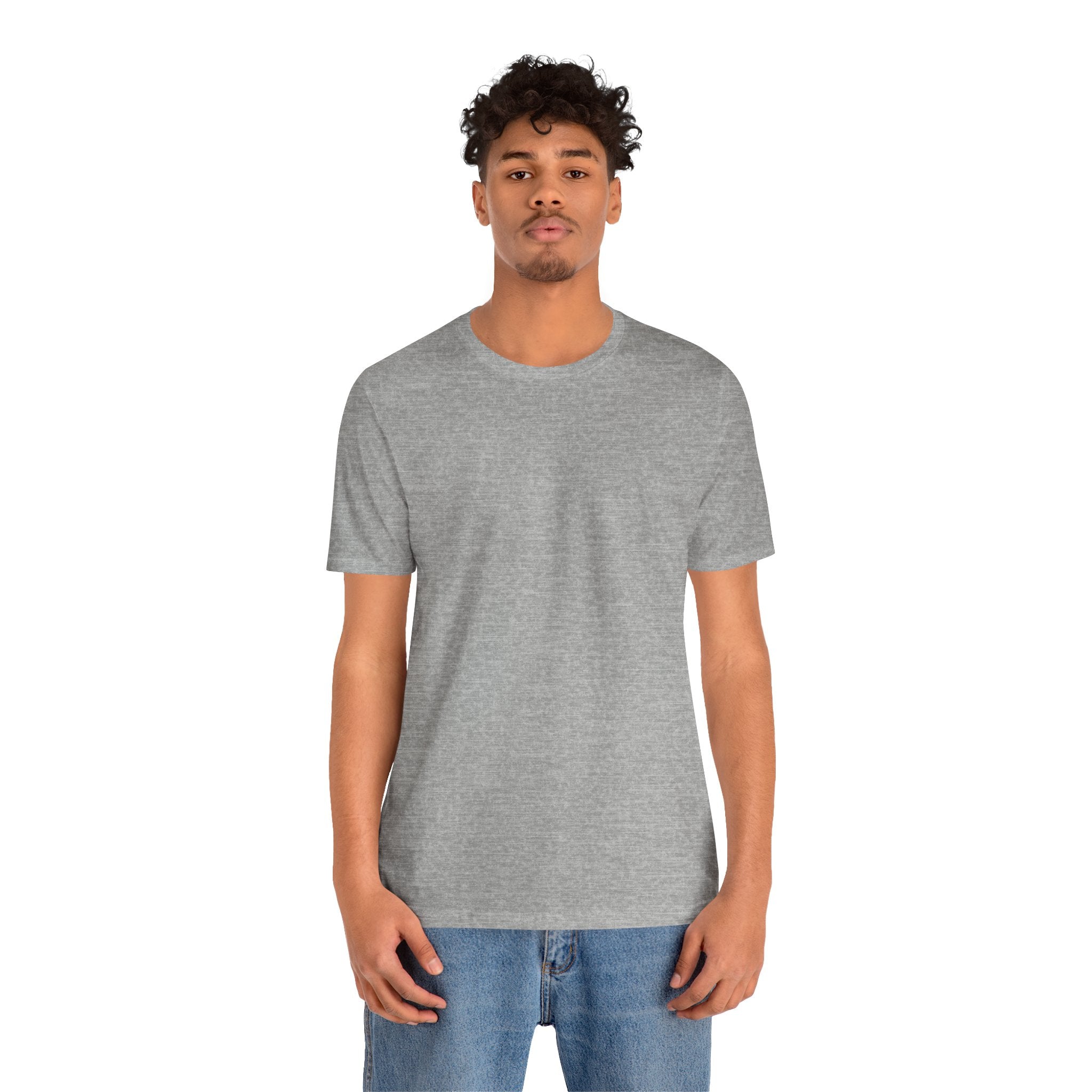 White Short Sleeve Tee — Minimal Classic Crewneck T-Shirt