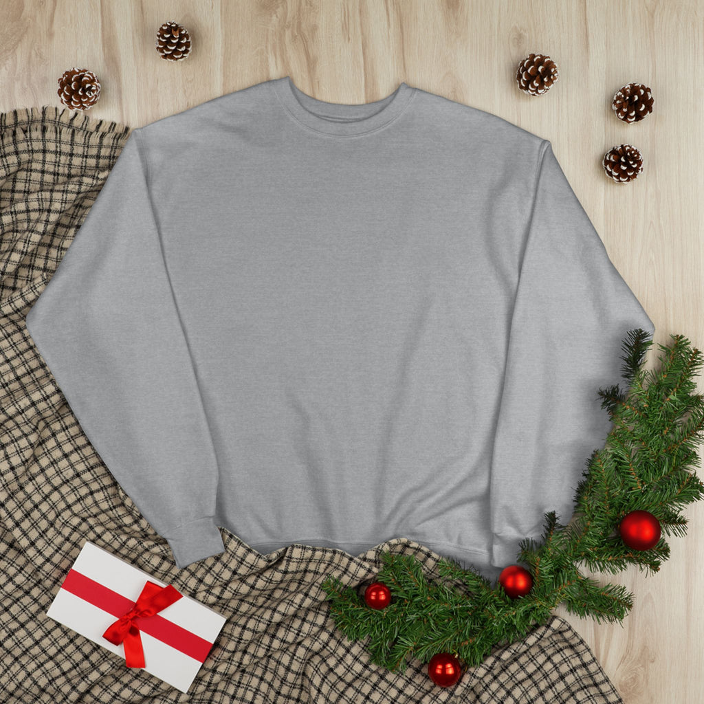 Classic White Crewneck Sweatshirt