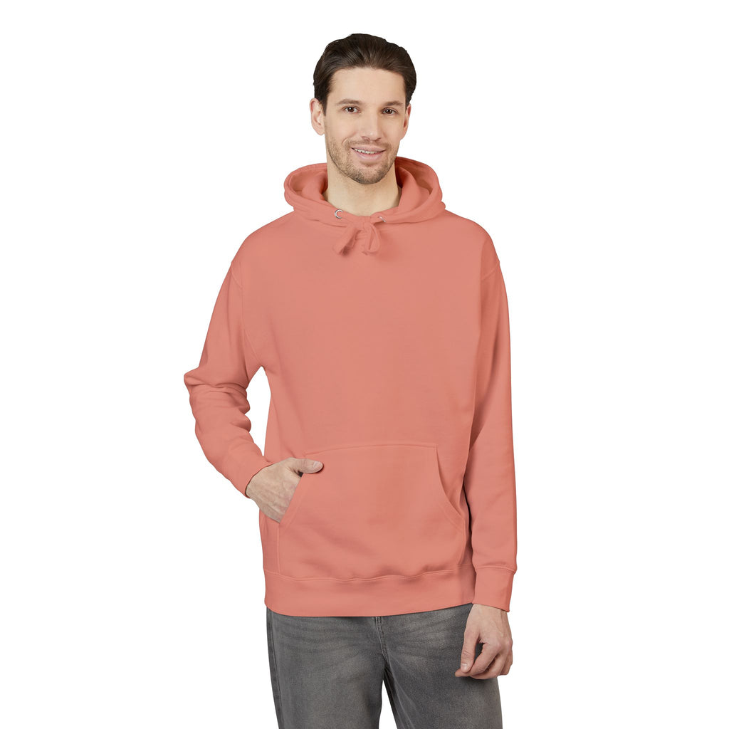 White Fleece Hoodie – Minimal Classic Pullover Hooded Sweatshirt