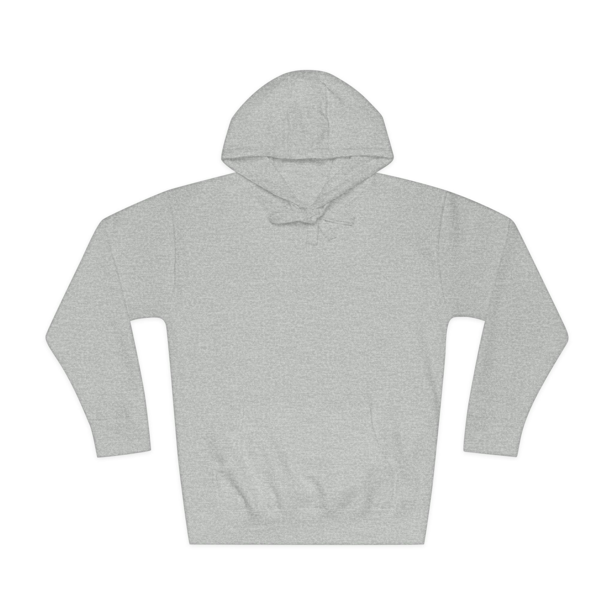 White Fleece Hoodie – Minimal Classic Pullover Hooded Sweatshirt