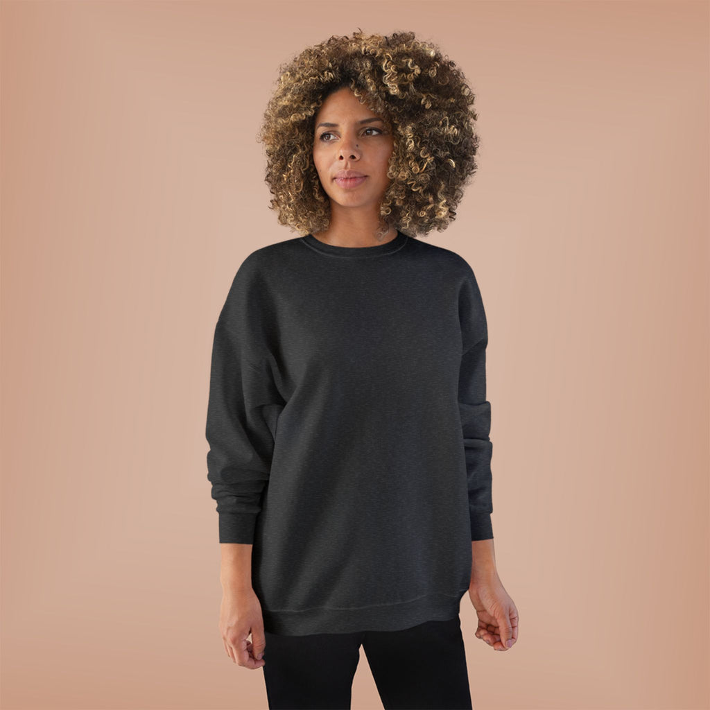 Classic White Crewneck Sweatshirt