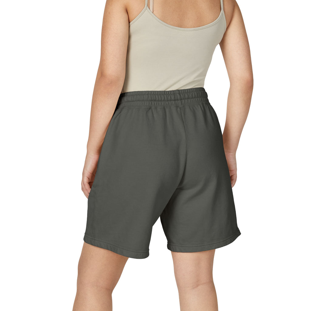 Unisex Garment-Dyed Lightweight Fleece Sweat Shorts