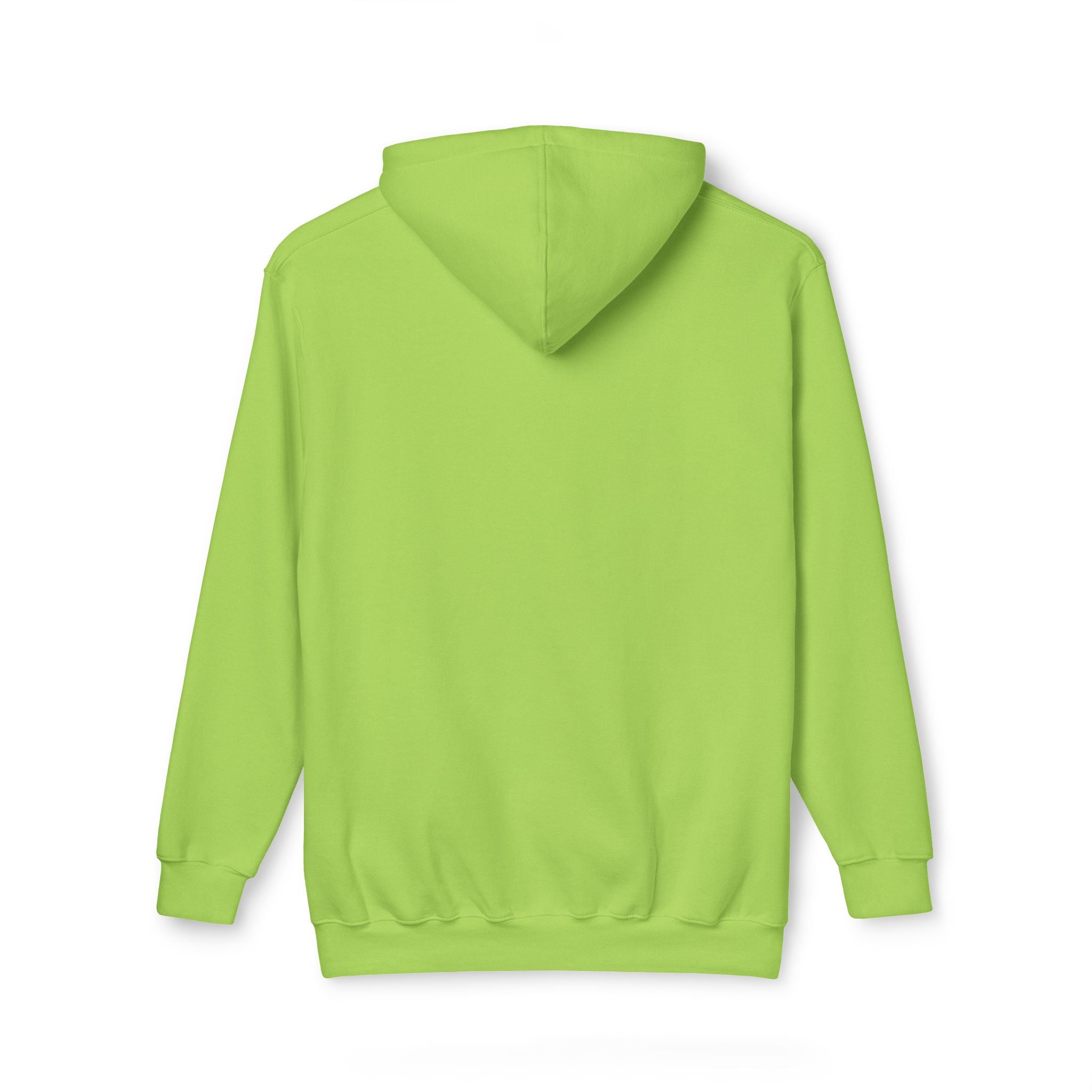 Classic White Hoodie — Made in USA Unisex Hooded Sweatshirt