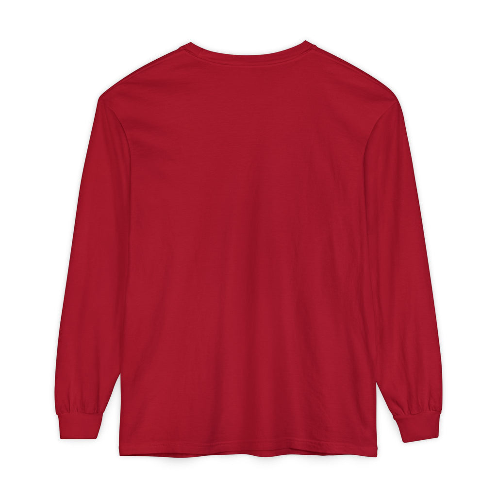 Long Sleeve T-Shirt — Classic White Garment-Dyed Tee