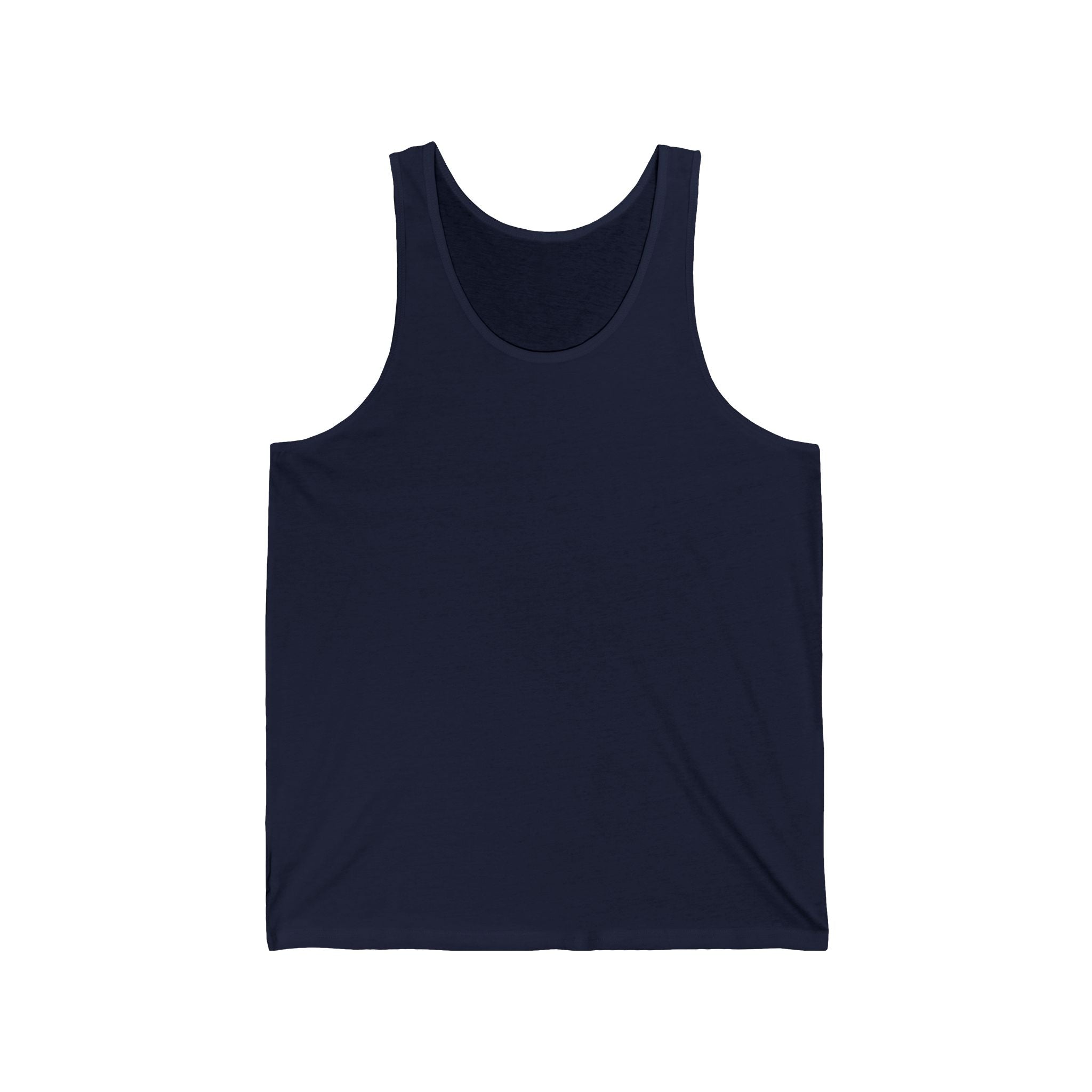 Classic White Tank Top — Lightweight Unisex Jersey Tank