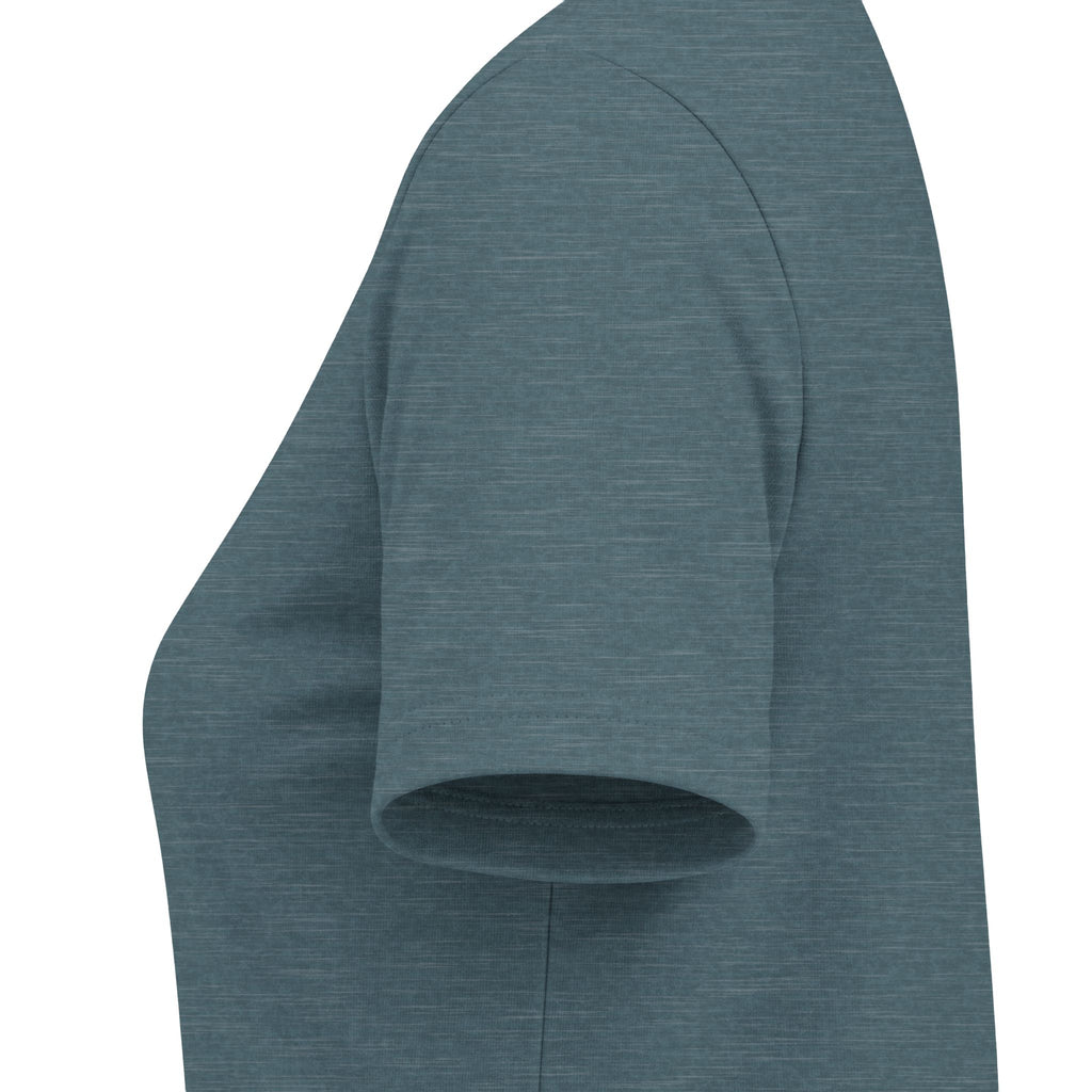 Women's Relaxed Heather CVC V-Neck Tee