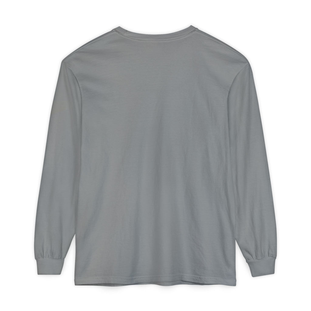 Long Sleeve T-Shirt — Classic White Garment-Dyed Tee
