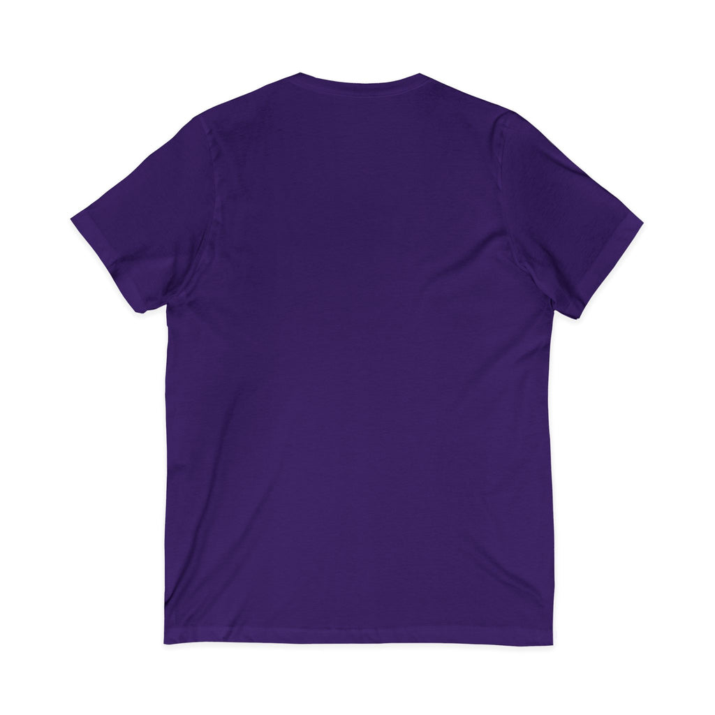 V-Neck Jersey Tee — Classic White Short Sleeve T-Shirt