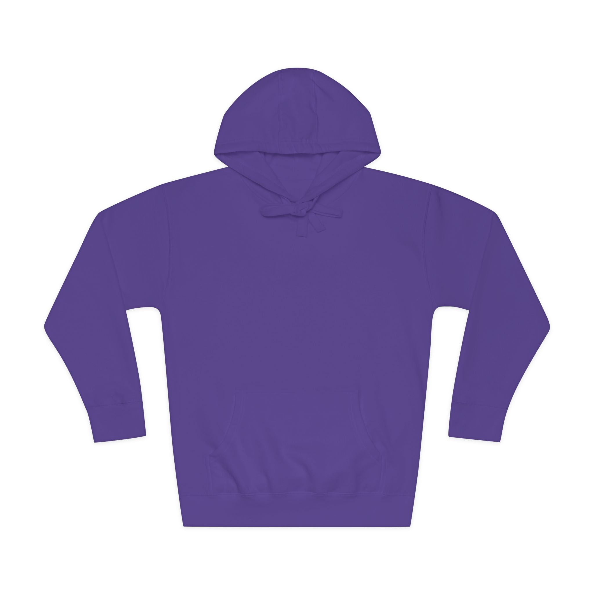 White Fleece Hoodie – Minimal Classic Pullover Hooded Sweatshirt