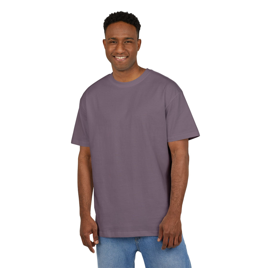 Oversized White Tee — Minimal Blank Heavy Cotton Oversize Shirt