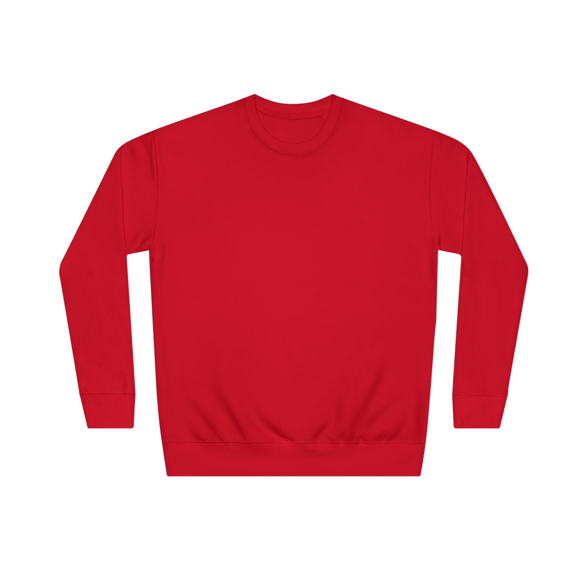 Crewneck Sweatshirt – Classic Coral Crew Sweatshirt, Cozy Everyday Pullover