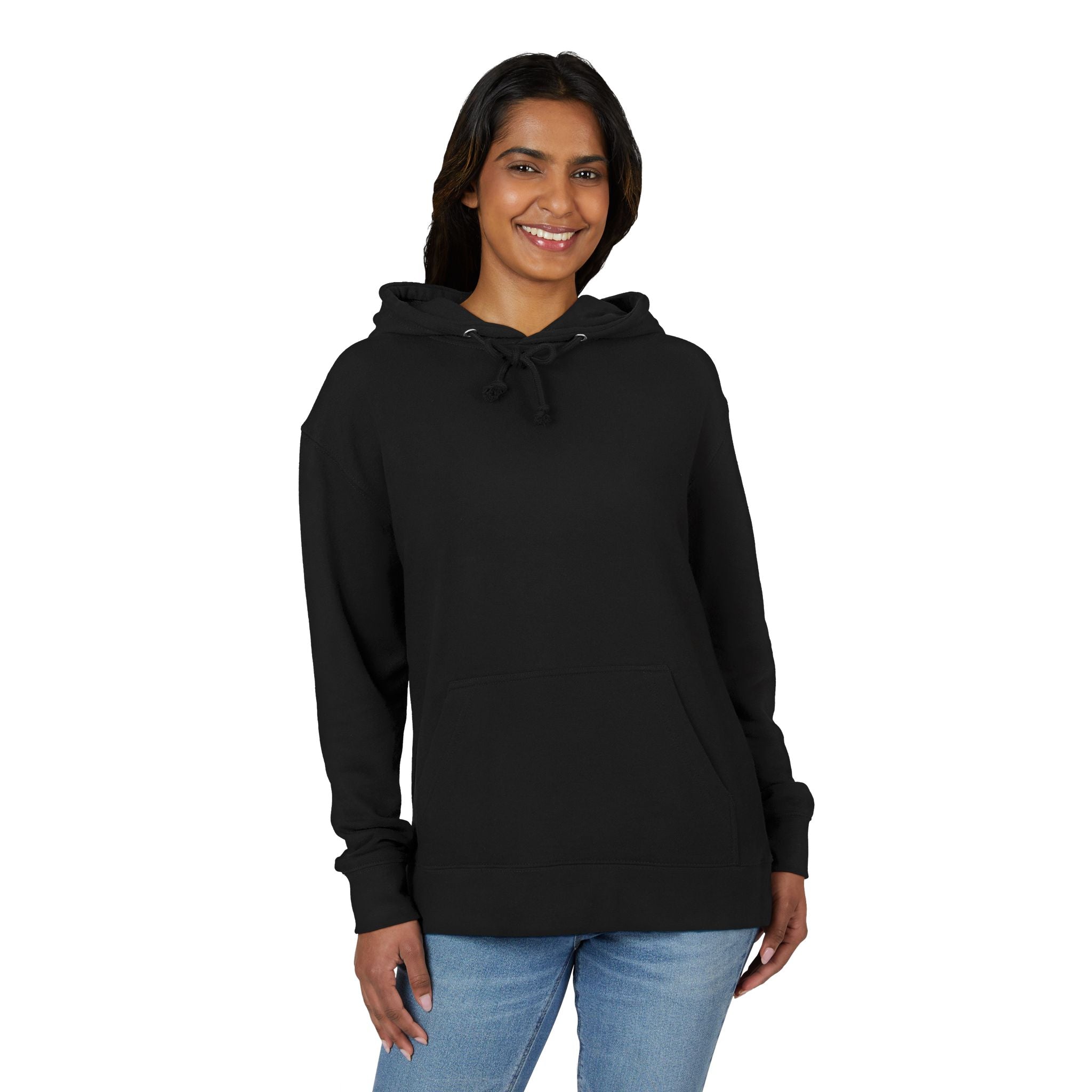 Classic French Terry Hoodie — Lightweight Cozy Pullover