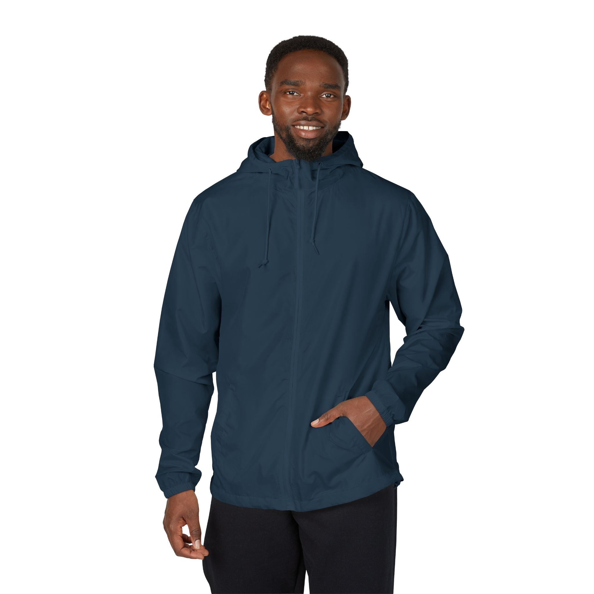 Unisex Full-Zip Windbreaker Jacket