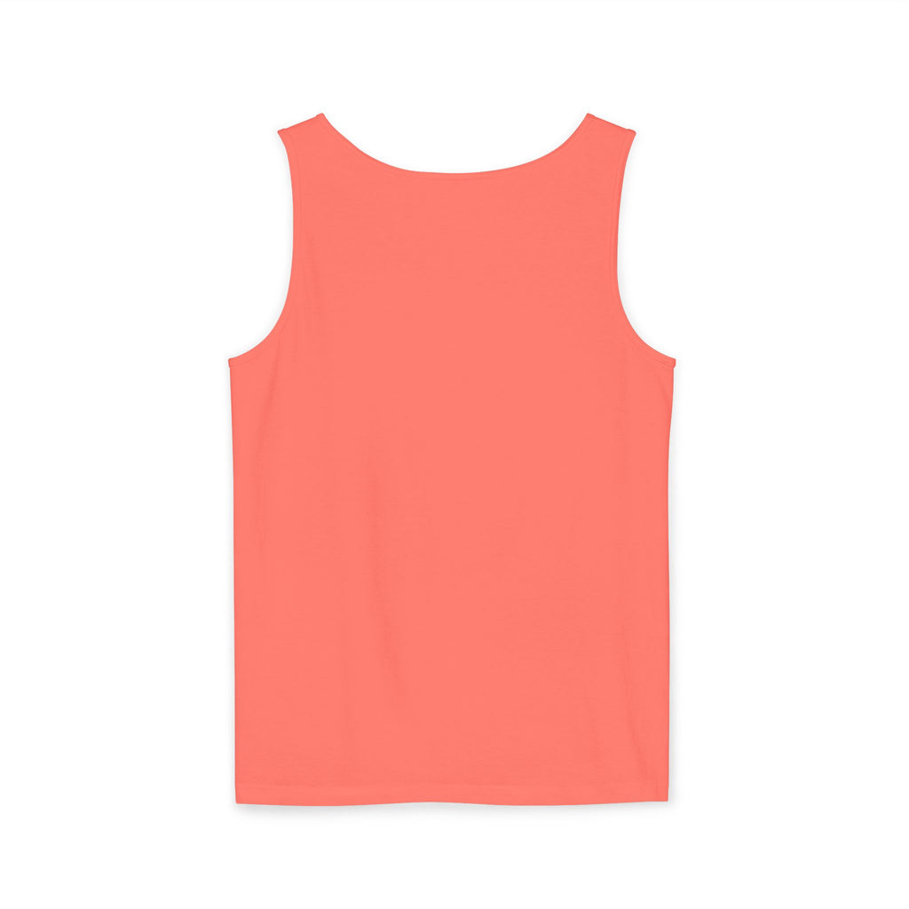 Classic White Tank Top — Everyday Garment-Dyed Casual Tank
