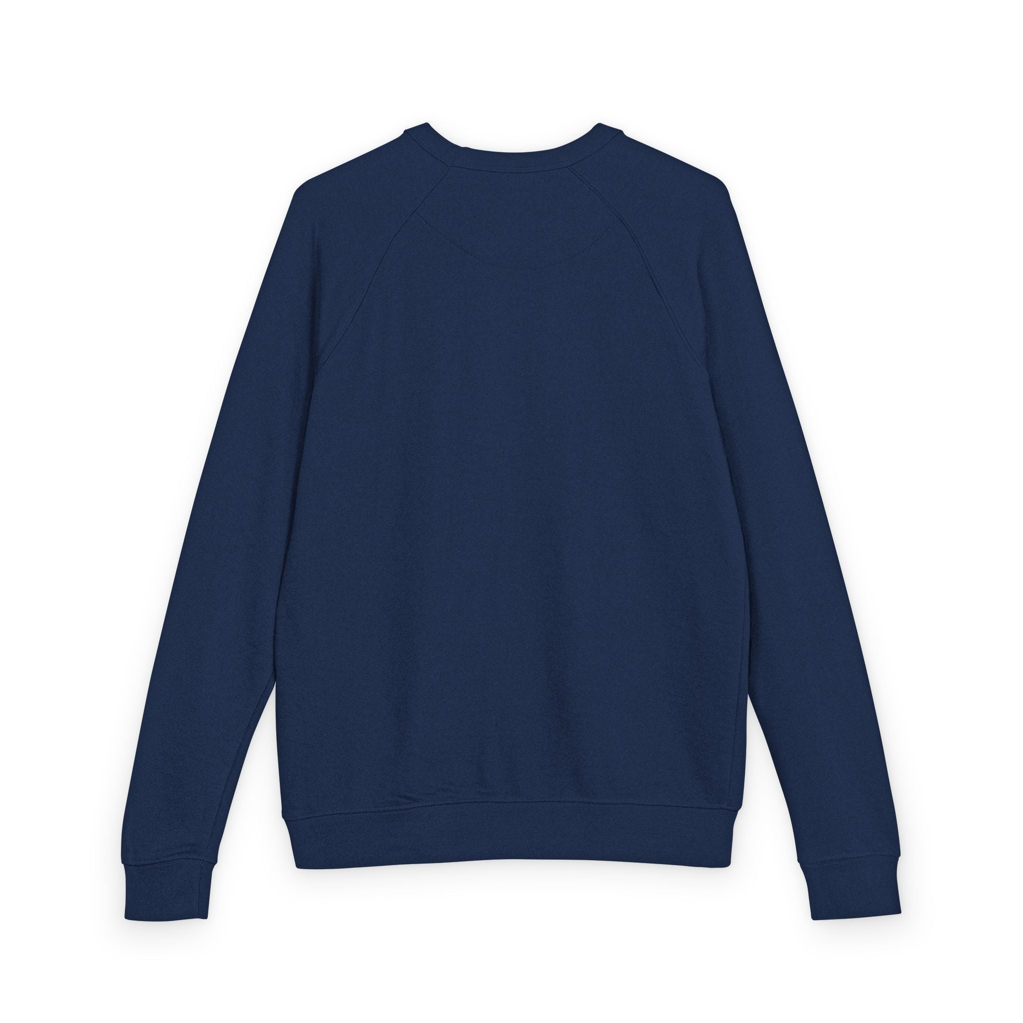 Heather Charcoal Raglan Crewneck Sweatshirt — Lightweight French Terry Pullover