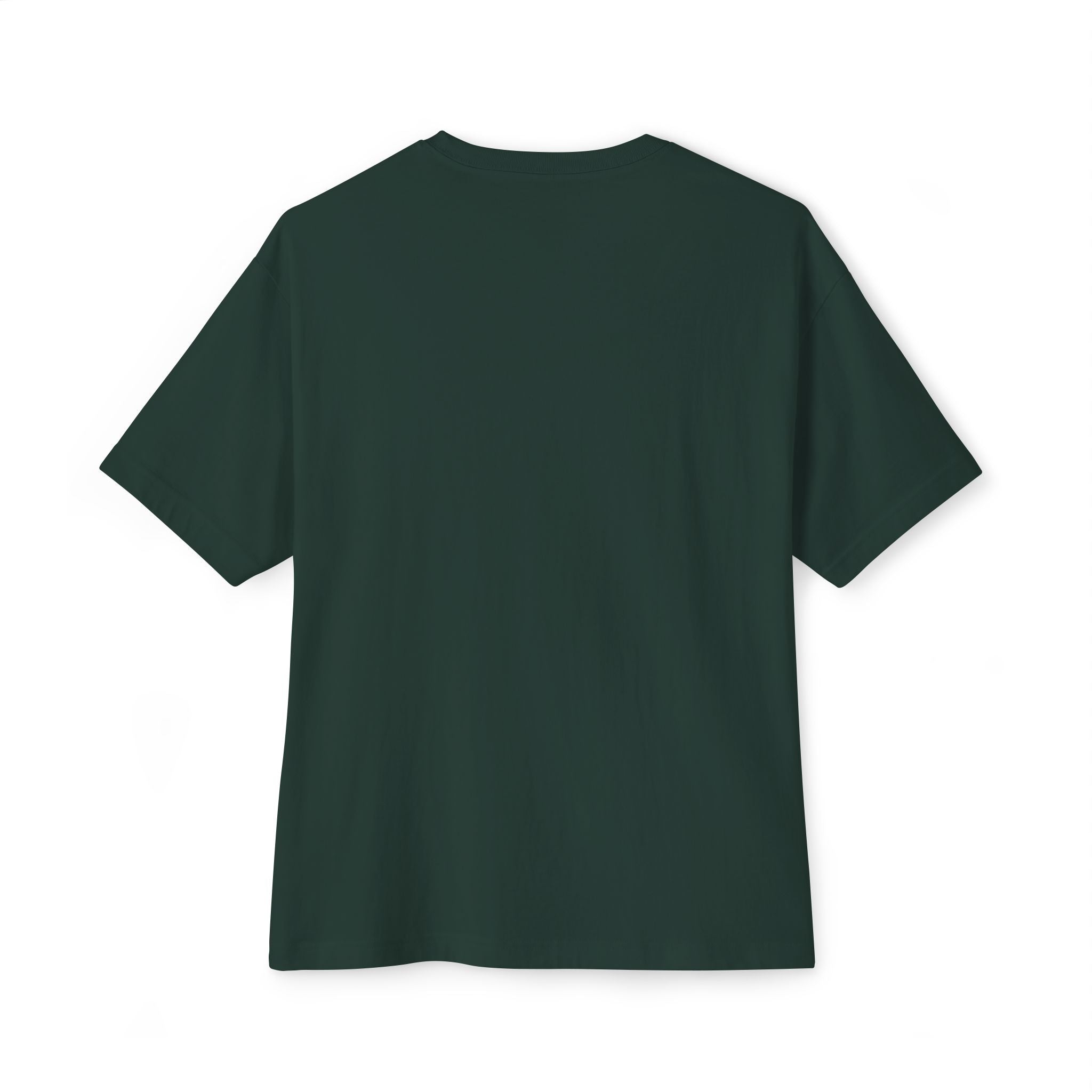 Oversized Boxy Tee — Minimal White Crewneck T-Shirt