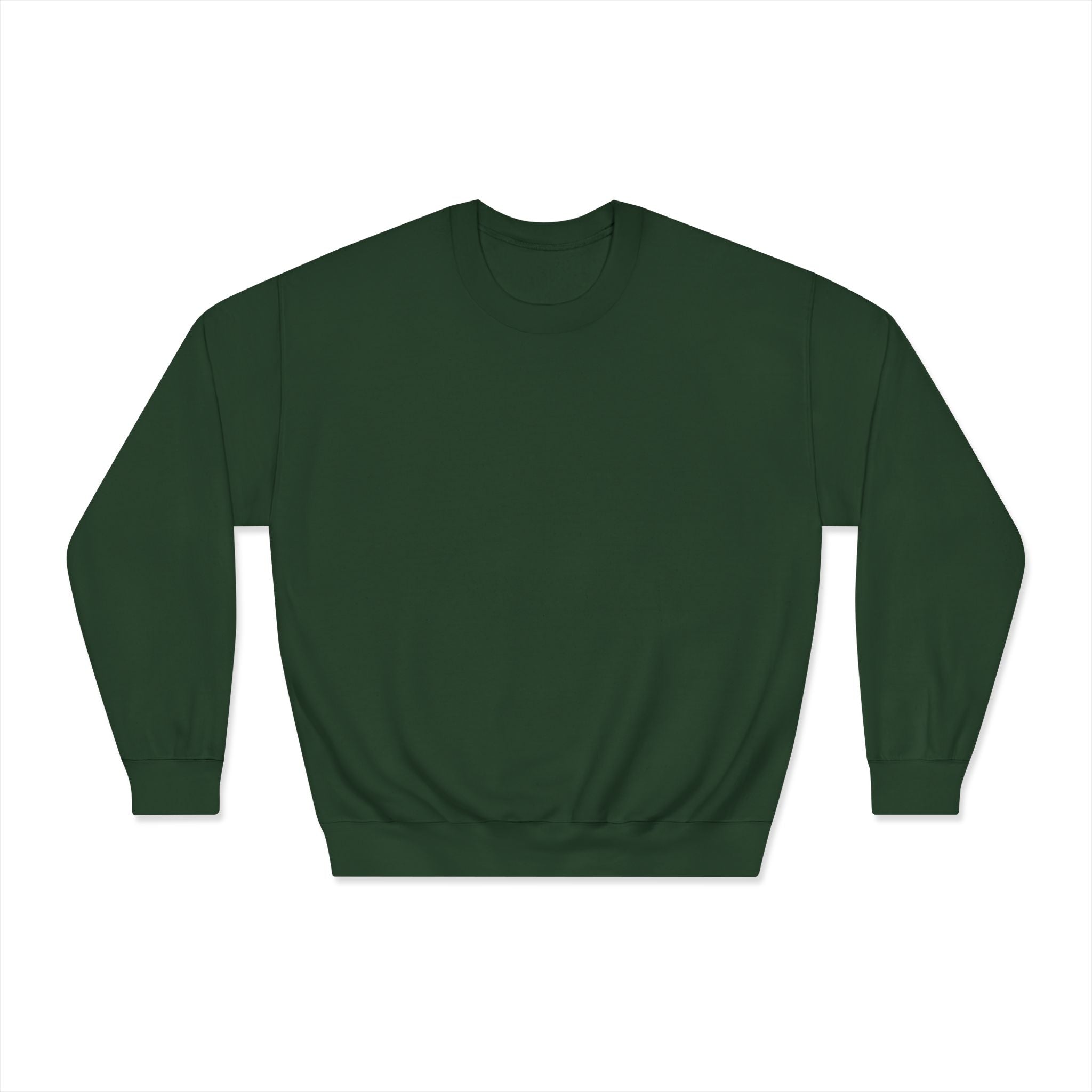 Classic White Crewneck Sweatshirt