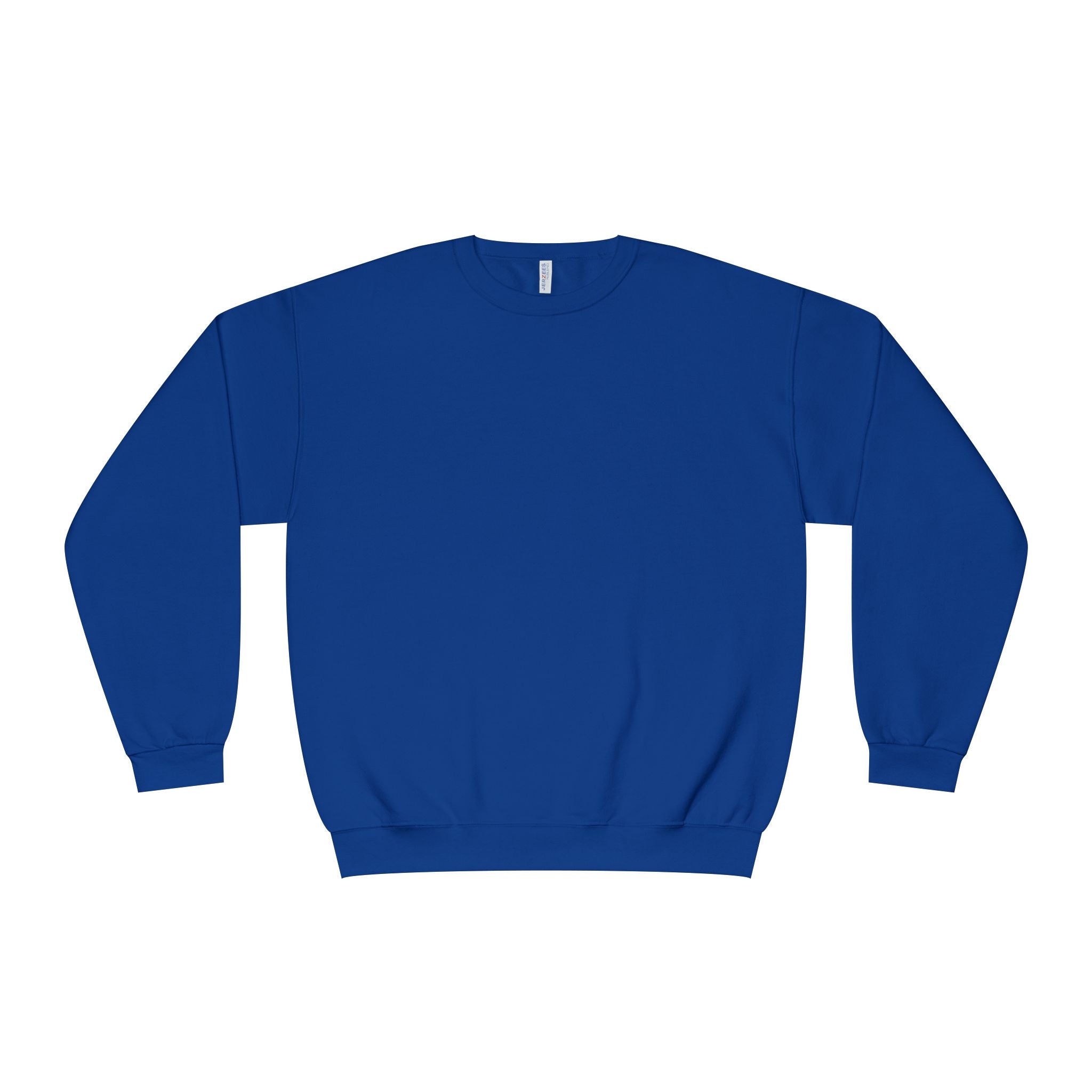 Classic White Crewneck Sweatshirt — Unisex Pullover