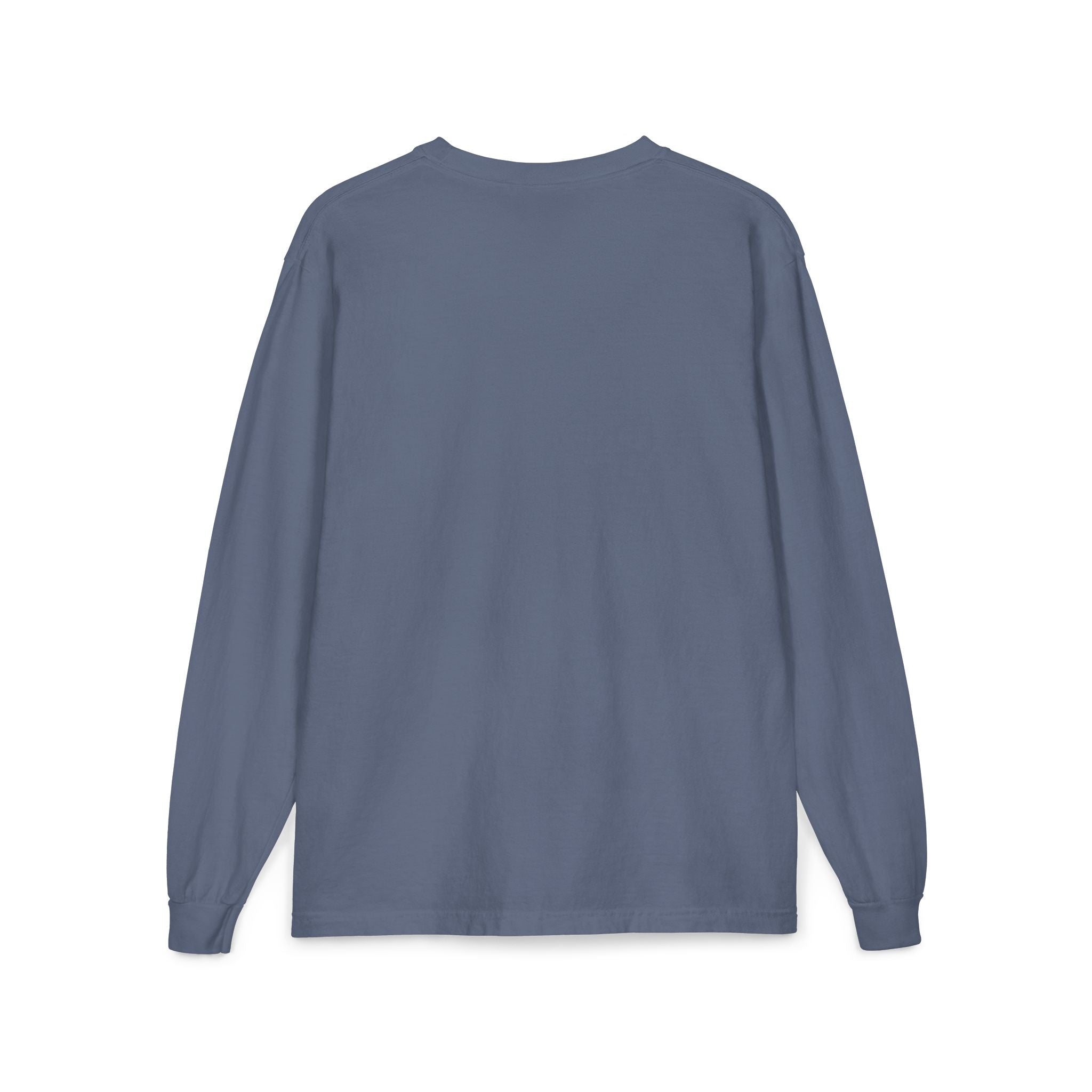 Long Sleeve Pocket Tee — Classic White Cotton Shirt