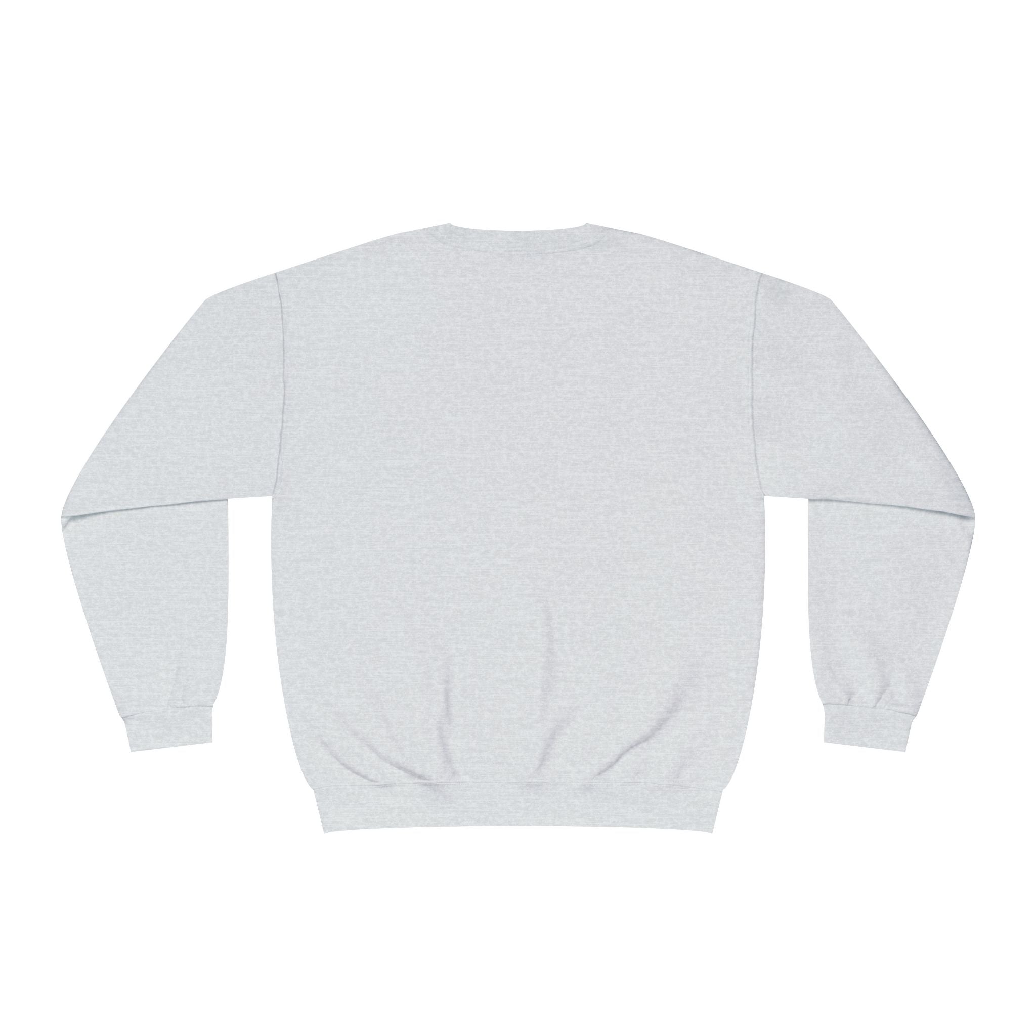 Classic White Crewneck Sweatshirt — Unisex Pullover