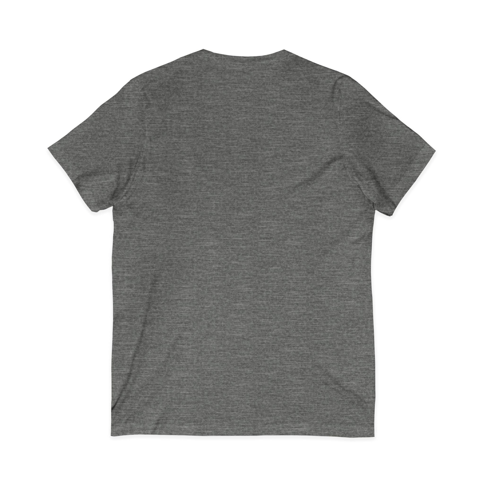 V-Neck Jersey Tee — Classic White Short Sleeve T-Shirt