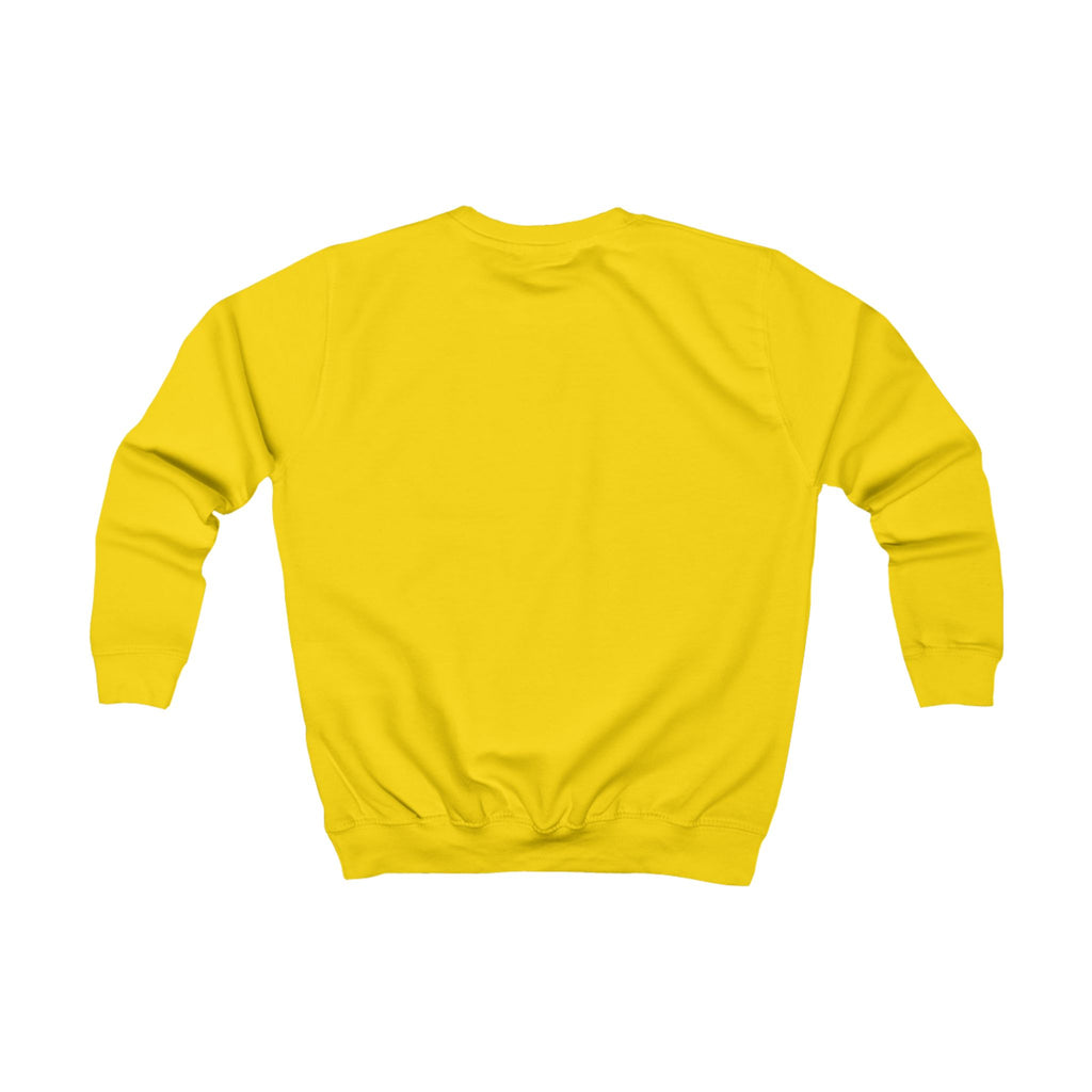Kids Sweatshirt — Plain White Crewneck Youth Sweatshirt (Blank)