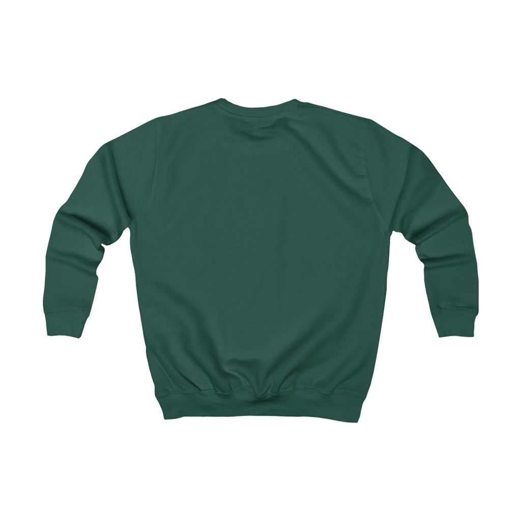 Kids Sweatshirt — Plain White Crewneck Youth Sweatshirt (Blank)
