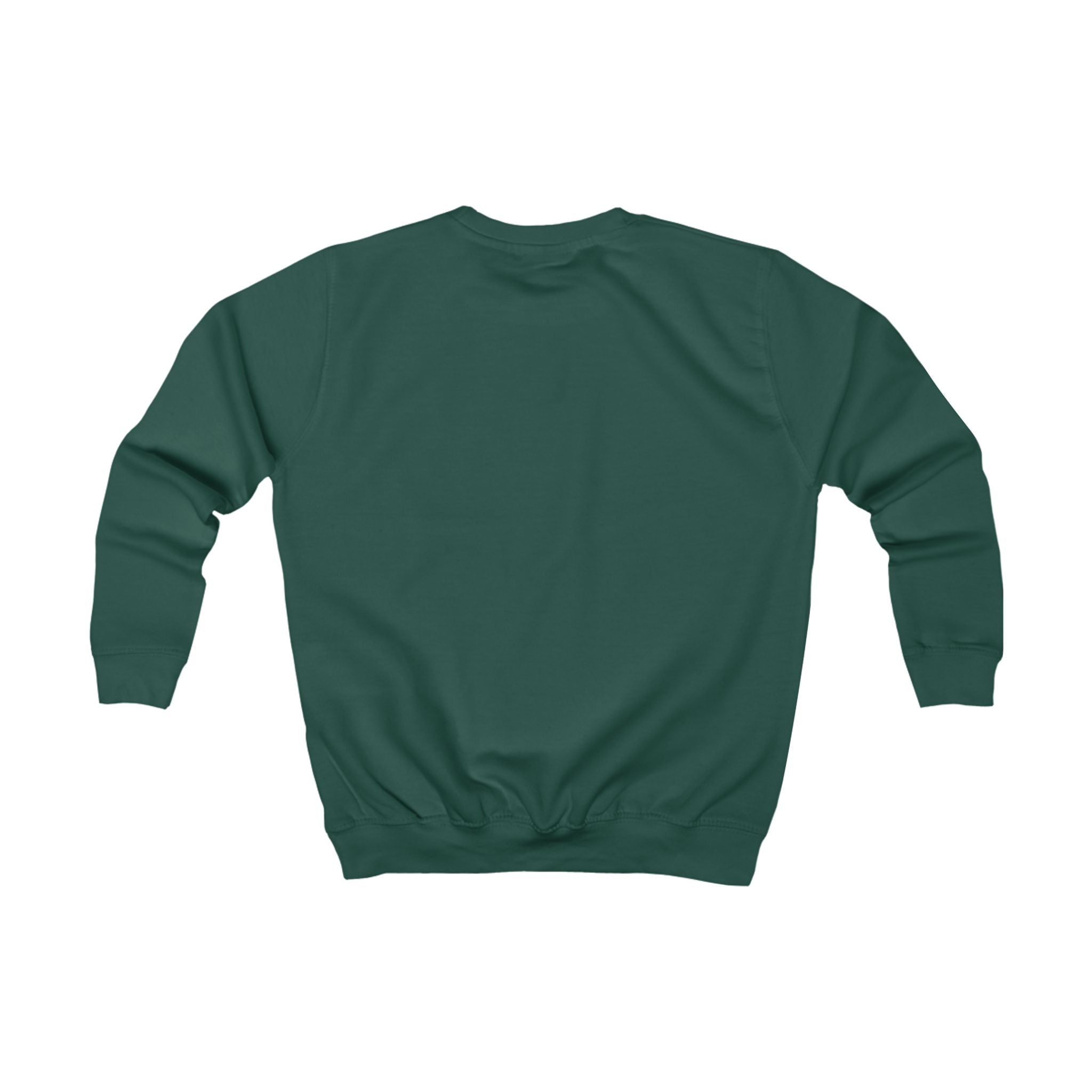 Kids Sweatshirt — Plain White Crewneck Youth Sweatshirt (Blank)