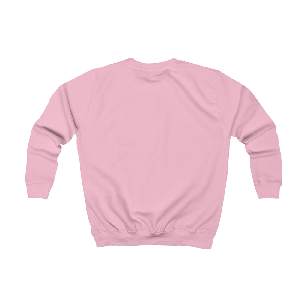 Kids Sweatshirt — Plain White Crewneck Youth Sweatshirt (Blank)