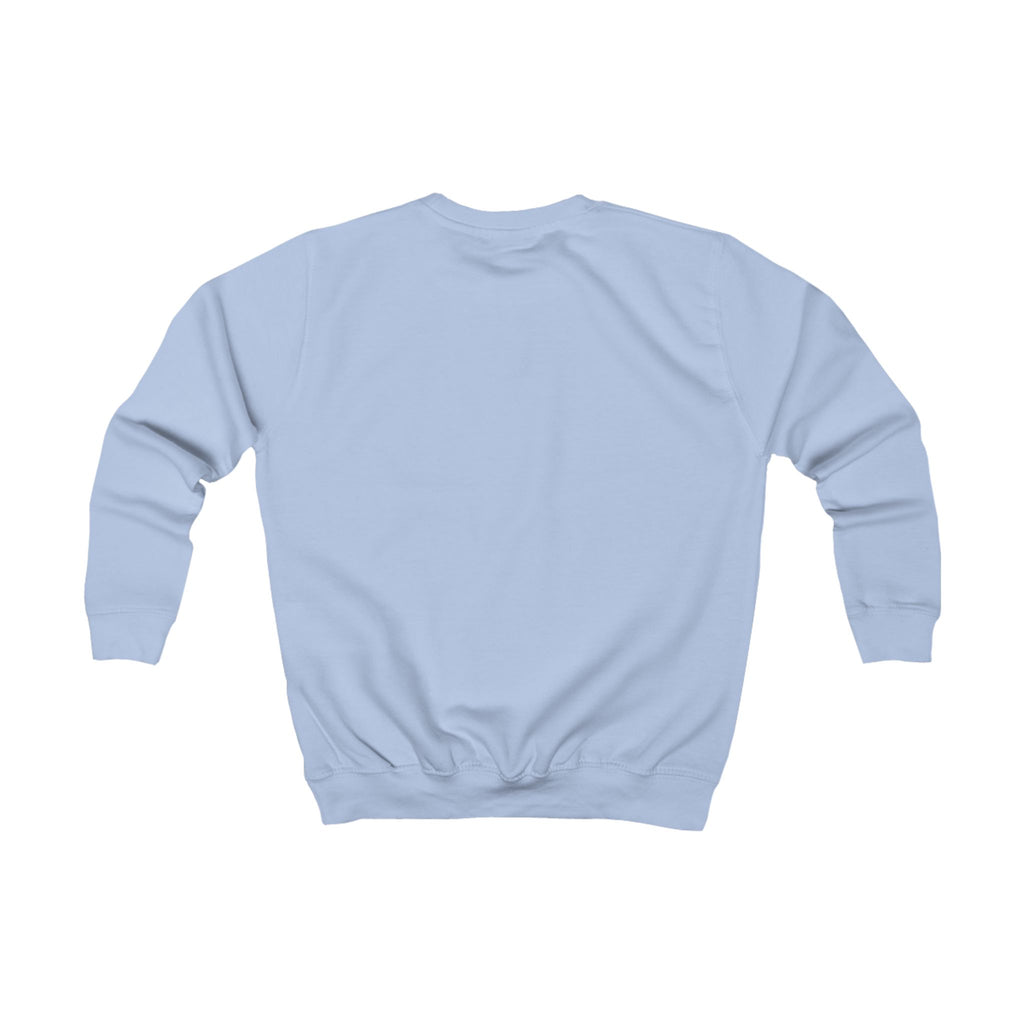 Kids Sweatshirt — Plain White Crewneck Youth Sweatshirt (Blank)