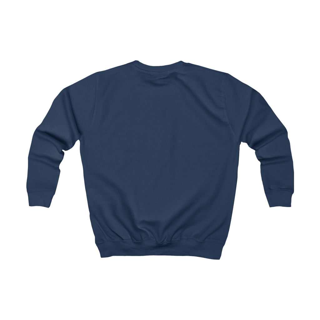 Kids Sweatshirt — Plain White Crewneck Youth Sweatshirt (Blank)